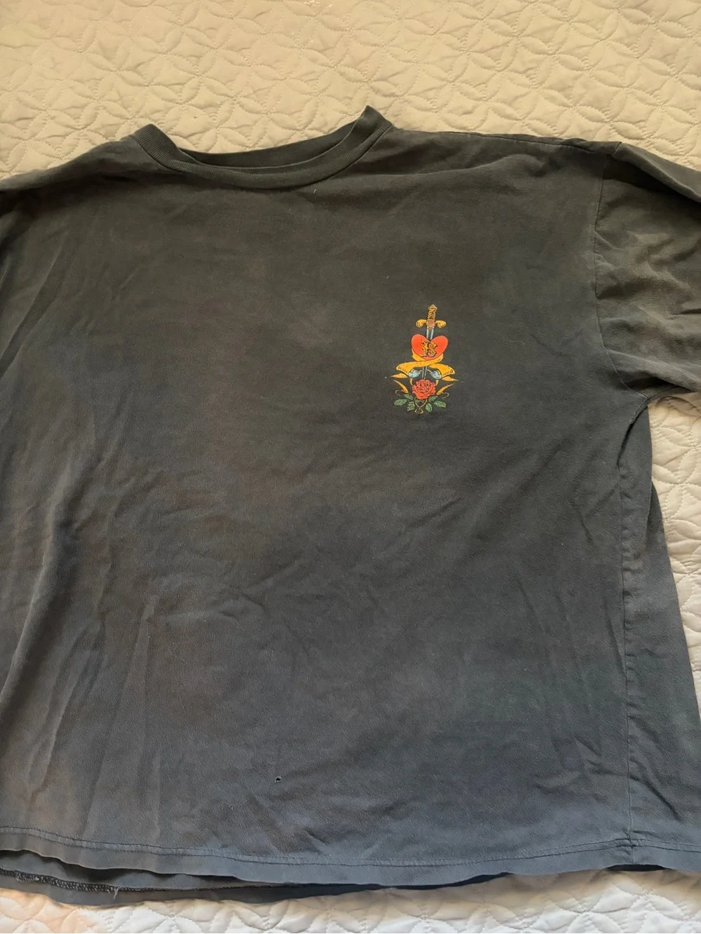 Men’s Vintage T-Shirts with Flaws - Call of Duty Black Ops II | Black Helmet